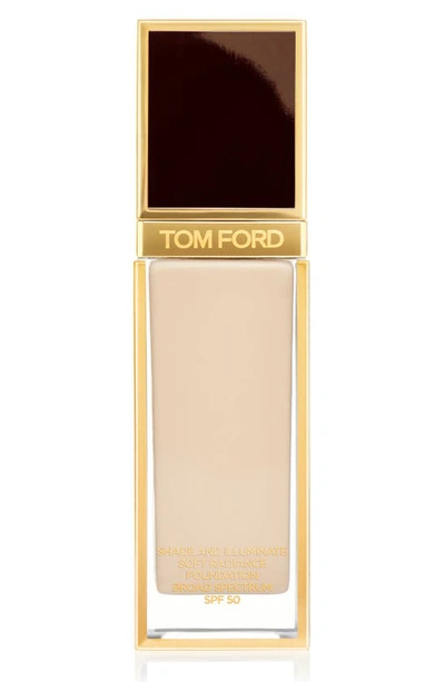 Shop Tom Ford Shade And Illuminate Soft Radiance Foundation Spf 50 In 0.5 Porcelain