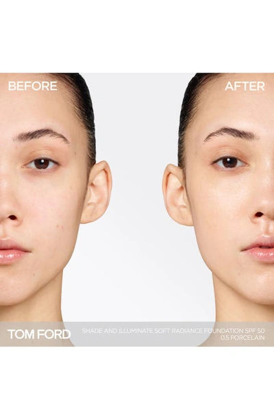 Shop Tom Ford Shade And Illuminate Soft Radiance Foundation Spf 50 In 0.5 Porcelain