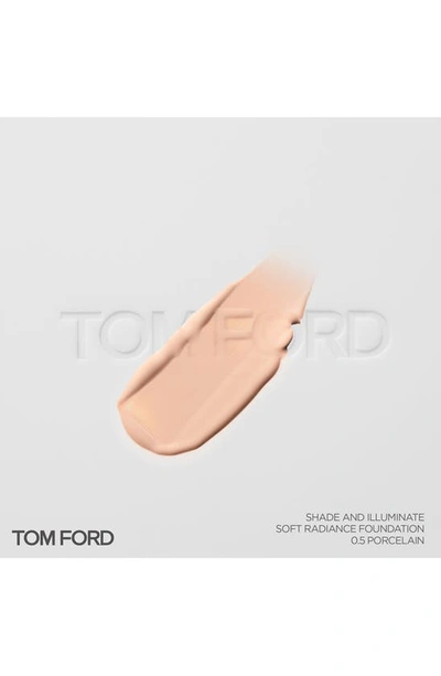 Shop Tom Ford Shade And Illuminate Soft Radiance Foundation Spf 50 In 0.5 Porcelain