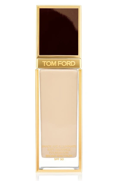 Tom Ford Shade And Illuminate Soft Radiance Foundation Spf 50 - Colour 7.0 Tawny In 1.3 Nude Ivory