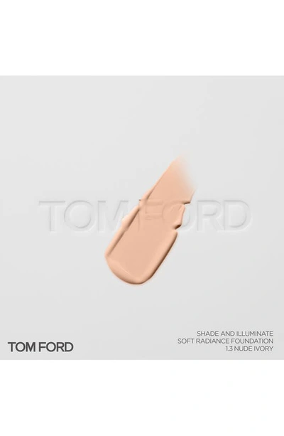 Tom Ford Shade And Illuminate Soft Radiance Foundation Spf 50 - Colour 7.0 Tawny In 1.3 Nude Ivory