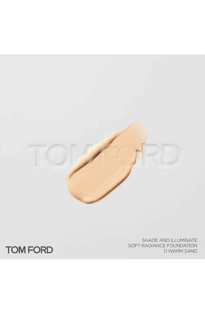 Shop Tom Ford Shade And Illuminate Soft Radiance Foundation Spf 50 In 1.1 Warm Sand