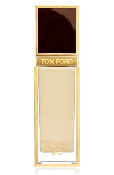 Shop Tom Ford Shade And Illuminate Soft Radiance Foundation Spf 50 In 1.4 Bone