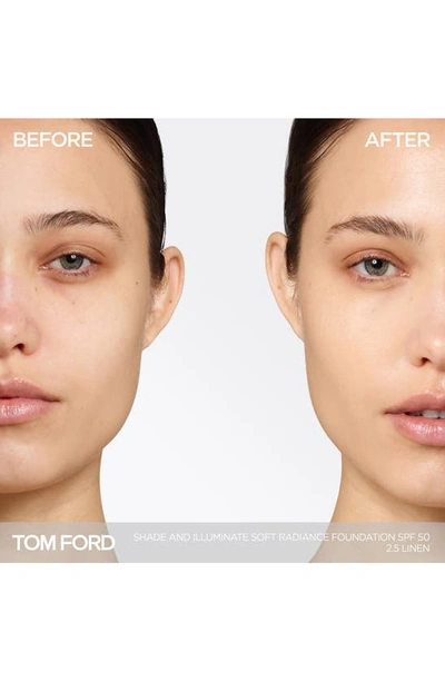 Shop Tom Ford Shade And Illuminate Soft Radiance Foundation Spf 50 In 2.5 Linen