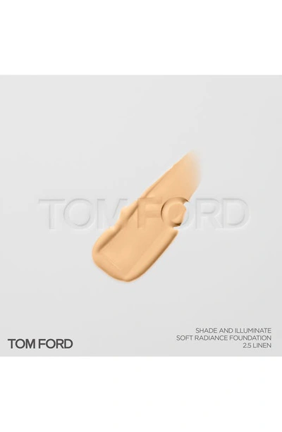 Shop Tom Ford Shade And Illuminate Soft Radiance Foundation Spf 50 In 2.5 Linen