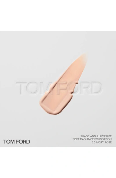 Shop Tom Ford Shade And Illuminate Soft Radiance Foundation Spf 50 In 3.5 Ivory Rose
