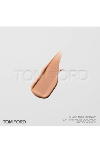 Shop Tom Ford Shade And Illuminate Soft Radiance Foundation Spf 50 In 5.1 Cool Almond