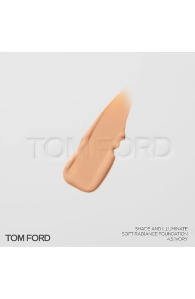 Shop Tom Ford Shade And Illuminate Soft Radiance Foundation Spf 50 In 4.5 Ivory