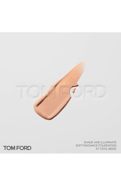 Shop Tom Ford Shade And Illuminate Soft Radiance Foundation Spf 50 In 4.7 Cool Beige