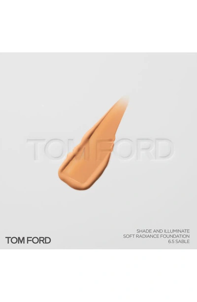 Tom Ford Shade And Illuminate Soft Radiance Foundation Spf50 - 6.5 Sable, 30ml In 6.5 Sable