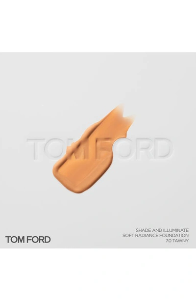 Shop Tom Ford Shade And Illuminate Soft Radiance Foundation Spf 50 In 7.0 Tawny