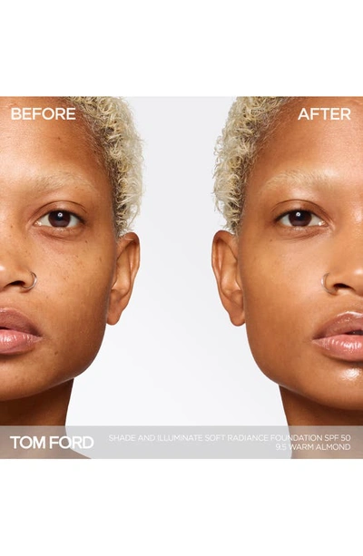 Tom Ford Shade And Illuminate Soft Radiance Foundation Spf 50 In 9.5 Warm Almond