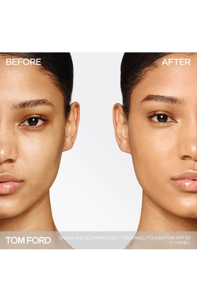Tom Ford Shade And Illuminate Soft Radiance Foundation Spf 50 In 7.7 Honey