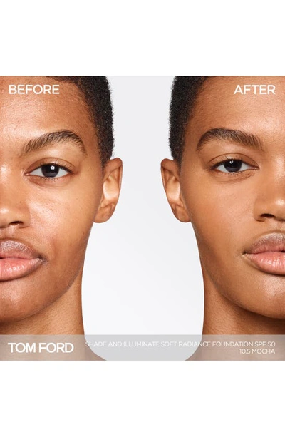Tom Ford Shade And Illuminate Soft Radiance Foundation Spf 50 In 10.5 Mocha