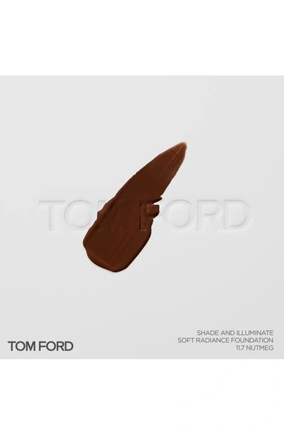 Tom Ford 1 Oz. Shade And Illuminate Soft Radiance Foundation Spf 50 In 11.7 Nutmeg