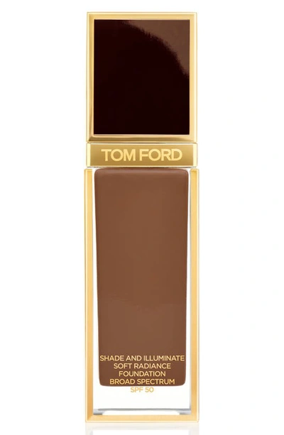 Shop Tom Ford Shade And Illuminate Soft Radiance Foundation Spf 50 In 12.0 Macassar