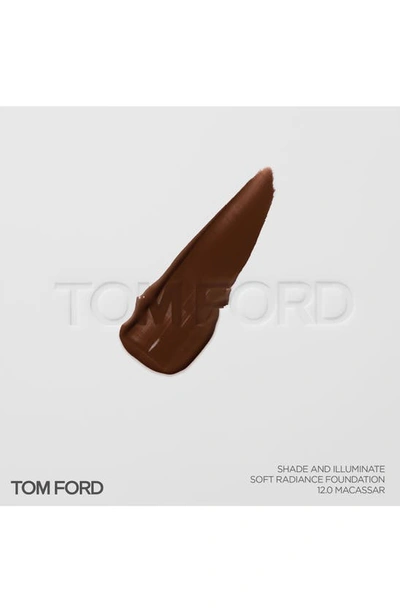 Shop Tom Ford Shade And Illuminate Soft Radiance Foundation Spf 50 In 12.0 Macassar