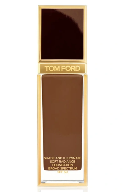 Shop Tom Ford Shade And Illuminate Soft Radiance Foundation Spf 50 In 12.5 Walnut