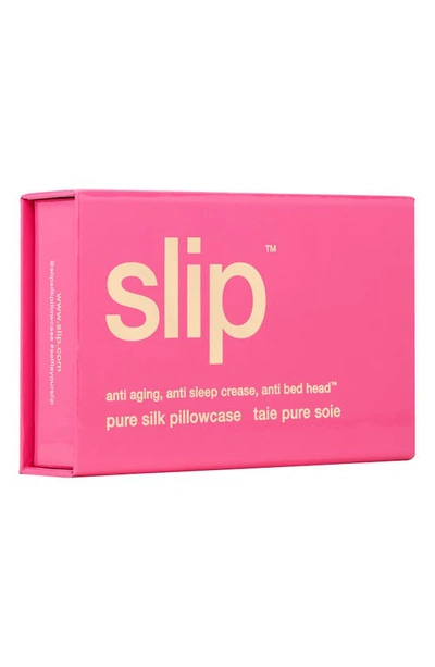 Slip Pure Silk Pillowcase In Peony