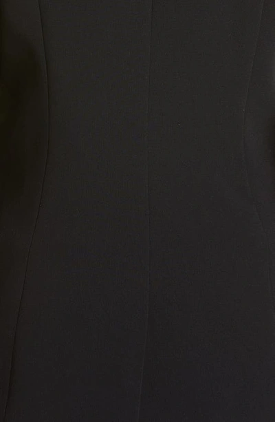 Cinq À Sept Cheyenne Ruffle-cuff Blazer Jacket In Black