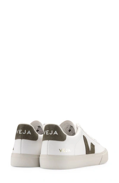 Shop Veja Campo Sneaker In Extra-white Kaki