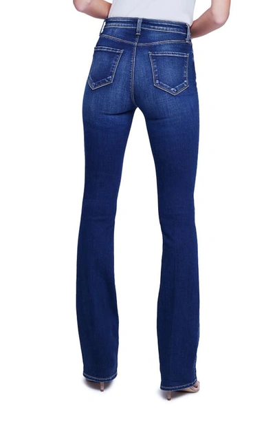 Shop L Agence Selma High Waist Sleek Baby Bootcut Jeans In Columbia