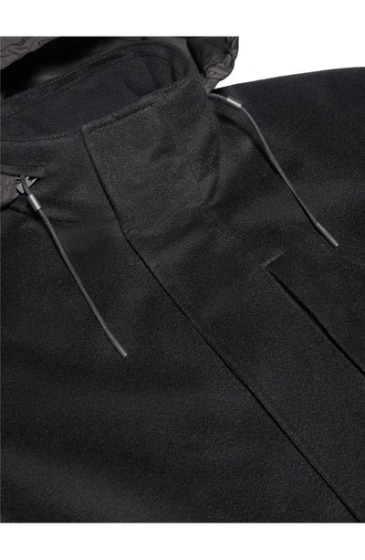 Zegna Oasi Elements Padded Cashmere Jacket In Black