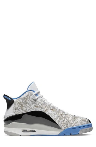 Shop Jordan Air  Dub Zero Sneaker In White/ Blue/ Black/ Grey
