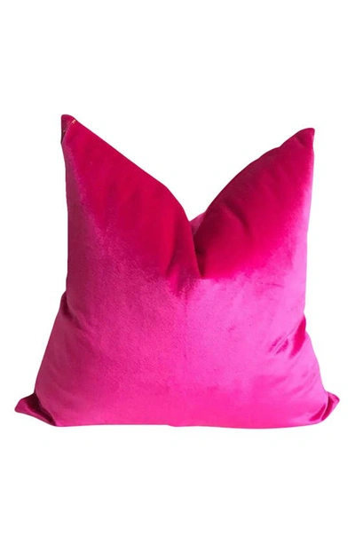Shop Modish Decor Pillows Velvet Pillow Cover In Purple Tones