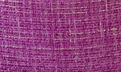 Modish Decor Pillows Linen Tweed Pillow Cover In Purple Tones