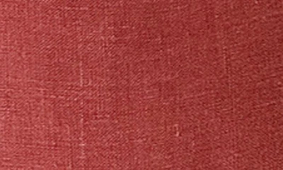 Modish Decor Pillows Linen Pillow Cover In Red Tones