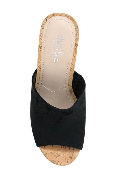 Shop Charles By Charles David Ditzy Platform Sandal In Black