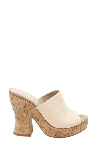 Shop Charles By Charles David Ditzy Platform Sandal In Nude