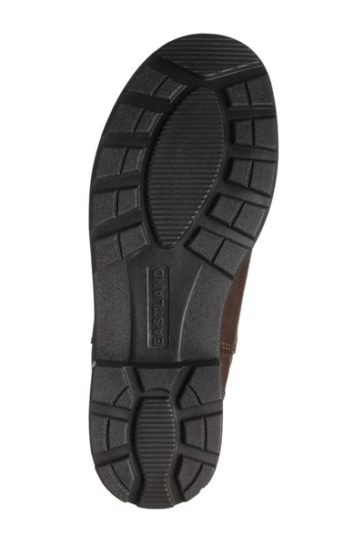 Eastland Baja Faux Shearling Lined Chelsea Boot In Brown