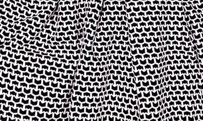 Joe-ella Kids' Houndstooth Print Dress In Black