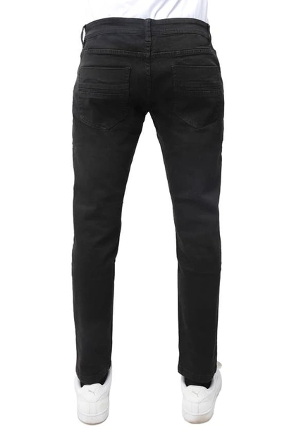 Shop X-ray Xray Skinny Fit Flex Jeans In Jet Black