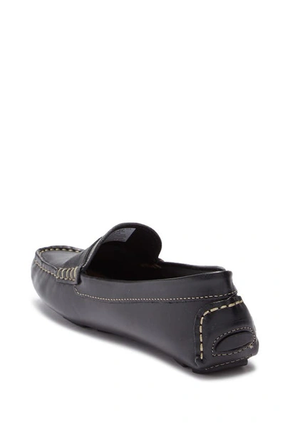 Eastland Patricia Leather Moc Loafer In Black