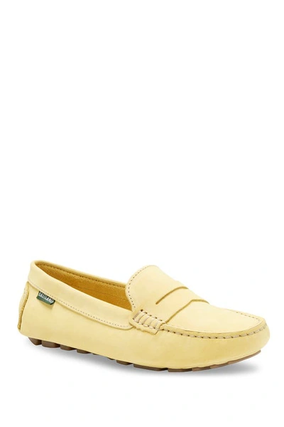Eastland Patricia Leather Moc Loafer In Yellow