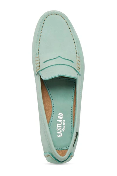 Eastland Patricia Leather Moc Loafer In Mint