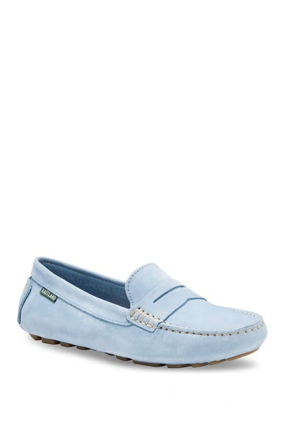 Eastland Patricia Leather Moc Loafer In Light Blue