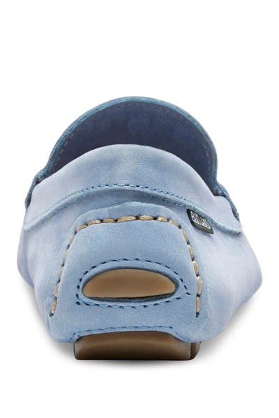 Eastland Patricia Leather Moc Loafer In Light Blue