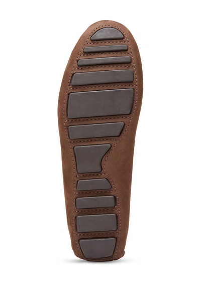 Eastland Patricia Leather Moc Loafer In Brown Nubu