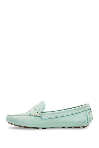 Eastland Patricia Leather Moc Loafer In Mint