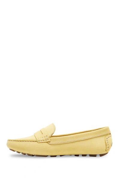 Eastland Patricia Leather Moc Loafer In Yellow
