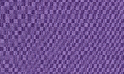 Shop Jared Lang Cotton Knit Polo In Purple
