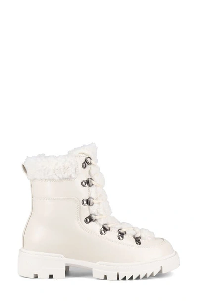 Aquatherm By Santana Canada Nessa Faux Fur Lug Sole Boot In White
