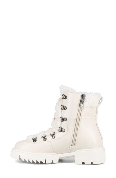 Aquatherm By Santana Canada Nessa Faux Fur Lug Sole Boot In White