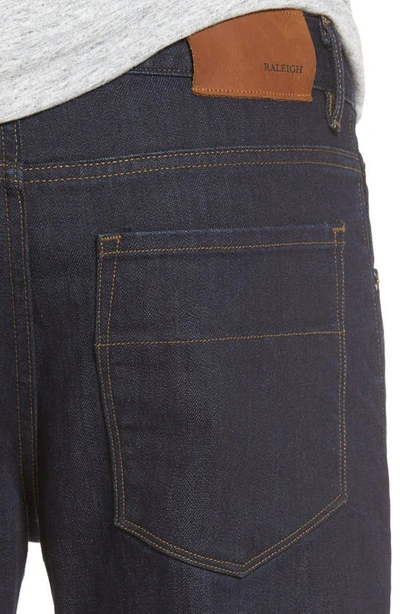 Shop Raleigh Denim 'jones' Slim Straight Leg Jeans In Resin Rinse