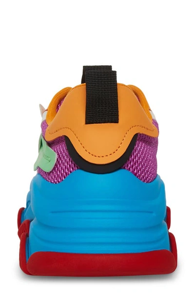Steve Madden Possession Sneaker In Blue Multi