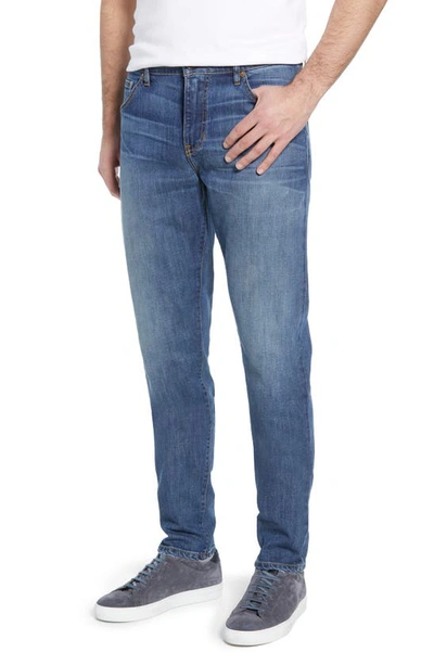 Shop Raleigh Denim Graham Relaxed Fit Taper Jeans In Pilot
